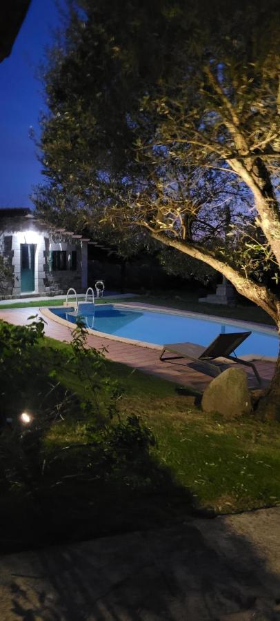 Casa Rustica Piscina, Apartadino Pobra Do Caraminal Exteriör bild