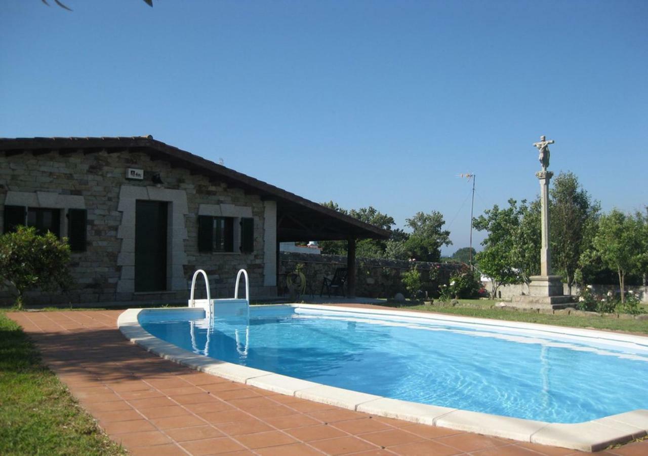 Casa Rustica Piscina, Apartadino Pobra Do Caraminal Exteriör bild