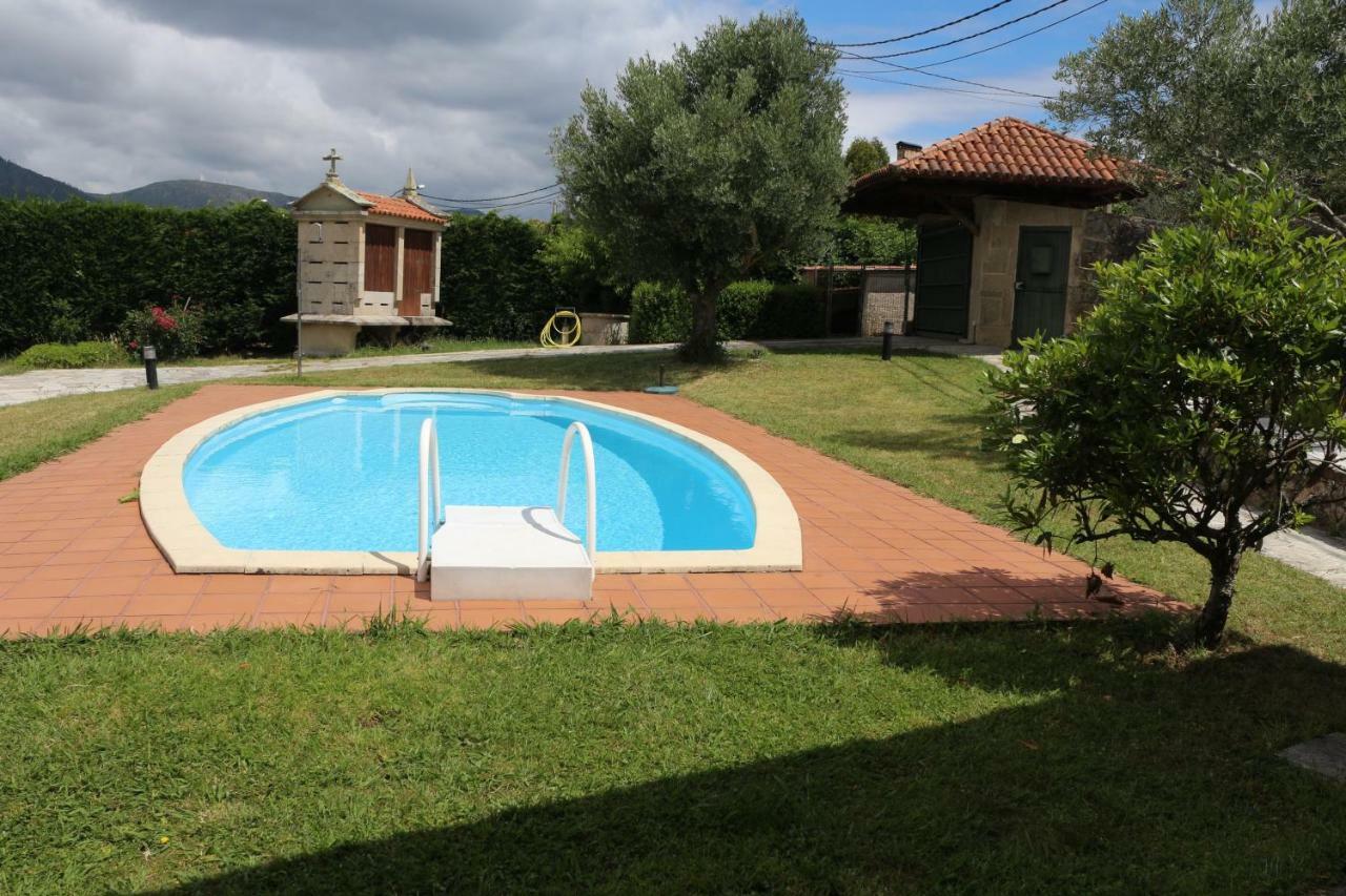 Casa Rustica Piscina, Apartadino Pobra Do Caraminal Exteriör bild